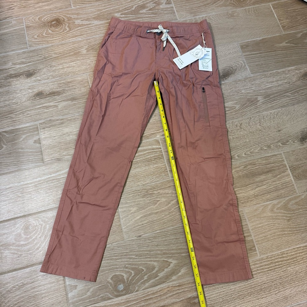 NWT Women's Vuori Ripstop Pants Light Terracotta Size M - Picture 5 of 7